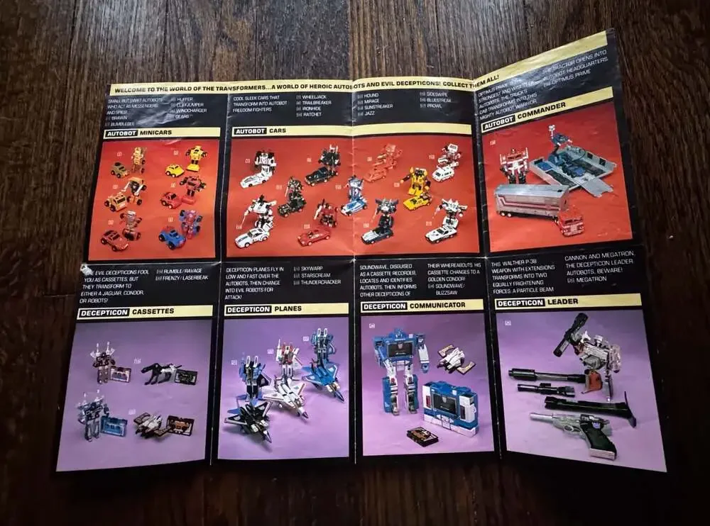 1985 Transformers G1 Decepticon Constructicons Long Haul Scrapper Devastator LOT